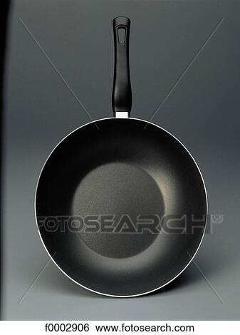 kitchen utensil, metal, frying pan, inside, indoors View Large Photo Image Stock Photograph - kitchen utensil, metal, frying pan, inside, indoors. Fotosearch