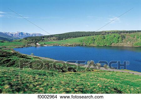 lake, Lake of Guerm, landscape, landscapes, scene, scenery, scenes View Large Photo Image Picture - lake, Lake of Guerm, landscape, landscapes, scene, scenery, scenes. Fotosearch