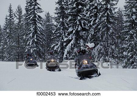 leisure, snow, winter, snow scooter, winter sports, Finland, Europe View Large Photo Image Stock Image - leisure, snow, winter, snow scooter, winter sports, Finland, Europe. Fotosearch