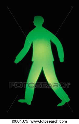 light, green, pedestrian crossing, walk, walking, notice, road sign View Large Photo Image Stock Photography - light, green, pedestrian crossing, walk, walking, notice, road sign. Fotosearch