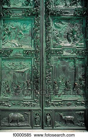 Stock Photography - low relief, basilica, Italy, Europe, portal, Pisa, Tuscany. Fotosearch