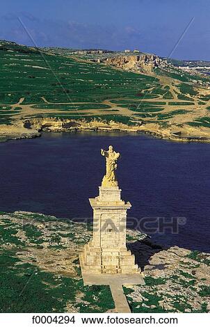 Malta, sculpture, air view, aerial view, statue, Europe View Large Photo Image Picture - Malta, sculpture, air view, aerial view, statue, Europe. Fotosearch