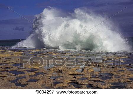 Malta, wave, foam, sea, rock, rocks, water View Large Photo Image Stock Photo - Malta, wave, foam, sea, rock, rocks, water. Fotosearch