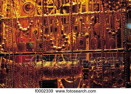 Stock Photograph Of Market Jewel Syria Middle East Gold Golden Market Jewel Syria Middle East Gold Golden Alep