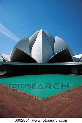 modern architecture, Hinduism, India, India, Buddhist architecture, Delhi, Lotus Temple View Large Photo Image Stock Image - modern architecture, Hinduism, India, India, Buddhist architecture, Delhi, Lotus Temple. Fotosearch