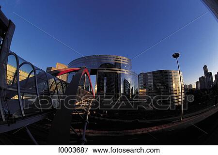 Stock Photo - modern architecture, modern dwelling, tower, building, buildings, modern building, Europe. Fotosearch