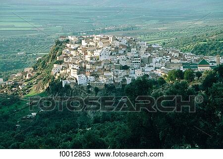 Stock Image - Morocco, Northern Africa, travel, travel exterior, open air, village. Fotosearch
