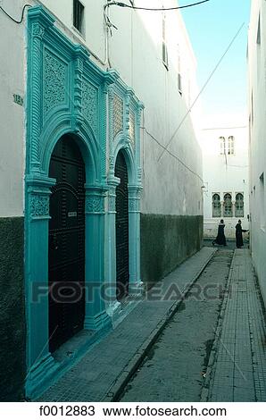 Morocco, Northern Africa, travel, travel exterior, open air, street View Large Photo Image Stock Image - Morocco, Northern Africa, travel, travel exterior, open air, street. Fotosearch
