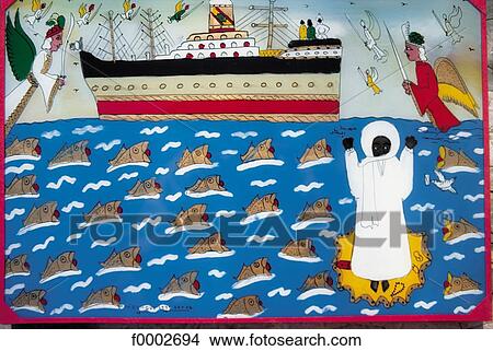 naive painting, Africa, painting, painting in stained glass, Senegal, African art View Large Photo Image Picture - naive painting, Africa, painting, painting in stained glass, Senegal, African art. Fotosearch
