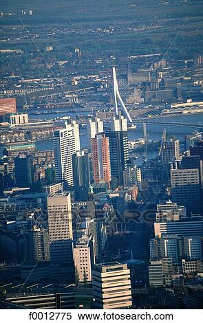 Stock Photography - Netherlands, Europe, exterior, open air, travel, travel Holland, Rotterdam. Fotosearch