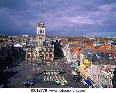 Netherlands, Europe, travel, travel Holland, Delft, exterior, open air View Large Photo Image Stock Photo - Netherlands, Europe, travel, travel Holland, Delft, exterior, open air. Fotosearch