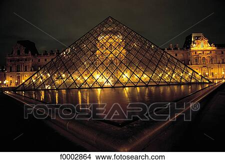 night, lighting, modern architecture, France, French, French Europe, monument View Large Photo Image Picture - night, lighting, modern architecture, France, French, French Europe, monument. Fotosearch