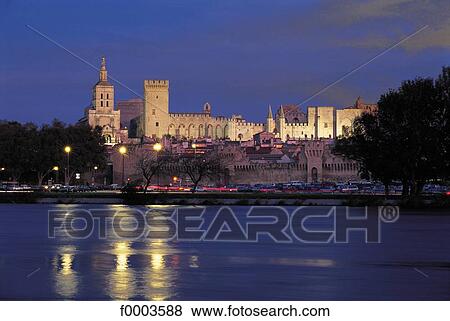 palace, night, Avignon, Europe, France, French, French Palace of the Popes View Large Photo Image Stock Photo - palace, night, Avignon, Europe, France, French, French Palace of the Popes. Fotosearch