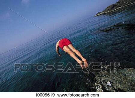 people, exterior, open air, men, dive View Large Photo Image Stock Photo - people, exterior, open air, men, dive. Fotosearch