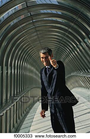 Stock Image - people, exterior, open air, men, businessman. Fotosearch