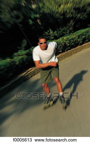 people, exterior, open air, roller blade, sport, sports View Large Photo Image Stock Image - people, exterior, open air, roller blade, sport, sports. Fotosearch