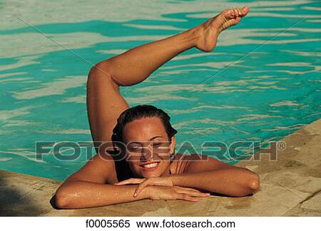 people, exterior, open air, woman, women, swim View Large Photo Image Stock Photography - people, exterior, open air, woman, women, swim. Fotosearch