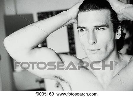 people, men, inside, indoors, dark hair View Large Photo Image Stock Photo - people, men, inside, indoors, dark hair. Fotosearch