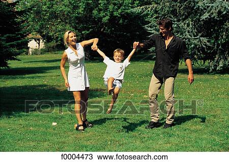 Stock Image - people, men, woman, women, family, father. Fotosearch