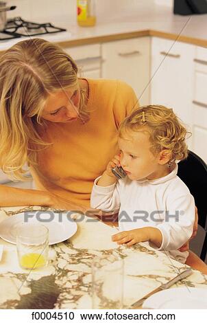 Stock Image - people, mother, mummy, mum, child, children. Fotosearch