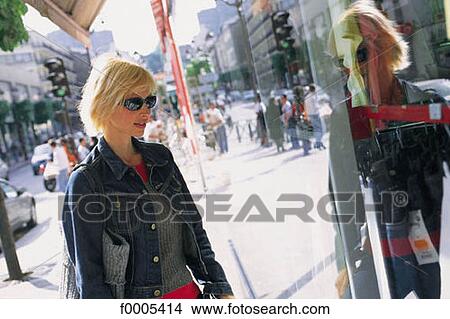 people, woman, women, exterior, open air, shopping View Large Photo Image Picture - people, woman, women, exterior, open air, shopping. Fotosearch