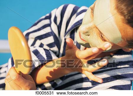 Stock Image - people, woman, women, exterior, open air, face. Fotosearch