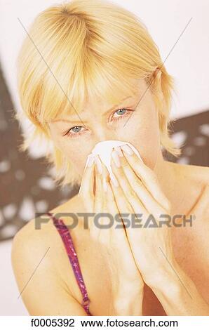 people, woman, women, inside, indoors, catch a cold View Large Photo Image Stock Image - people, woman, women, inside, indoors, catch a cold. Fotosearch