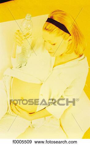 people, woman, women, well-being, well being, blond hair View Large Photo Image Stock Photo - people, woman, women, well-being, well being, blond hair. Fotosearch