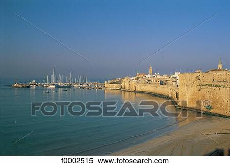 rampart, fortification, Israel, Middle East, sea, Mediterranean sea, Saint Jean d Acre View Large Photo Image Stock Photography - rampart, fortification, Israel, Middle East, sea, Mediterranean sea, Saint Jean d Acre. Fotosearch