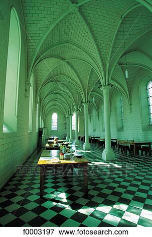 refectory, vault, abbey, Christian architecture, Grande Trappe Abbey, Normandy, Europe View Large Photo Image Stock Photo - refectory, vault, abbey, Christian architecture, Grande Trappe Abbey, Normandy, Europe. Fotosearch