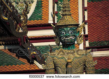 Stock Photo - Royal Palace, Thailand, Bangkok, Asia, South East Asia, palace, Asian art. Fotosearch