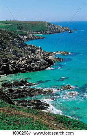 sea, coastal landscape, coast, littoral, sea-side, seaside, Pointe de Penmarc'h View Large Photo Image Stock Photo - sea, coastal landscape, coast, littoral, sea-side, seaside, Pointe de Penmarc'h. Fotosearch