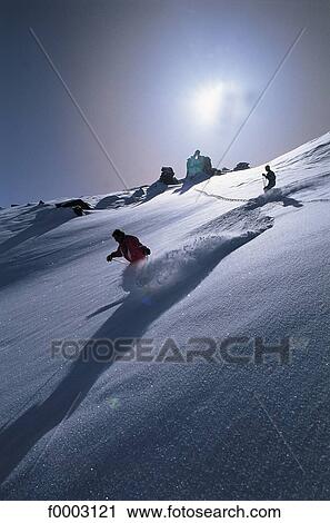 snow, mountain, mountains, skier, night, leisure, winter sports View Large Photo Image Stock Image - snow, mountain, mountains, skier, night, leisure, winter sports. Fotosearch