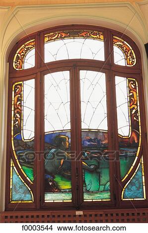 stained glass, window, inside, indoors, travel, travel Europe View Large Photo Image Picture - stained glass, window, inside, indoors, travel, travel Europe. Fotosearch