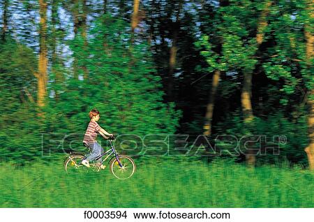 stroll, strolling, bike, bicycle, leisure, child, children View Large Photo Image Picture - stroll, strolling, bike, bicycle, leisure, child, children. Fotosearch