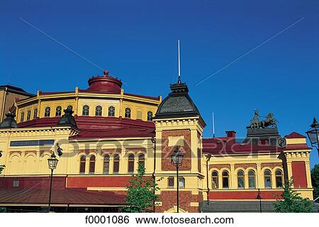 Stock Photograph - Sweden, Europe, Djurgarden, Stockholm, exterior, open air. Fotosearch