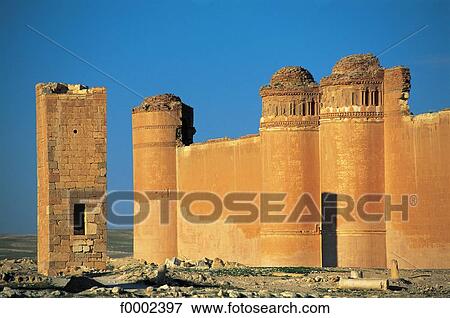Syria, Middle East, castle, Qsar al Hait, exterior, open air View Large Photo Image Stock Photo - Syria, Middle East, castle, Qsar al Hait, exterior, open air. Fotosearch