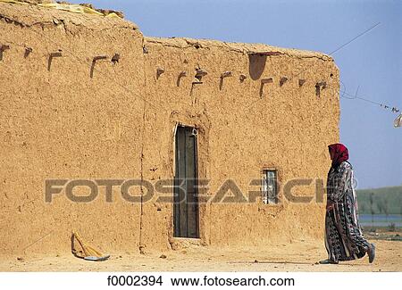 Syria, Middle East, traditional dwelling, men, traditional architecture, people View Large Photo Image Picture - Syria, Middle East, traditional dwelling, men, traditional architecture, people. Fotosearch