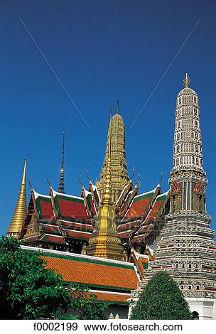 temple, Buddhism, Thailand, South East Asia, Asia, Bangkok, Wat Phra Keo Temple View Large Photo Image Stock Photo - temple, Buddhism, Thailand, South East Asia, Asia, Bangkok, Wat Phra Keo Temple. Fotosearch