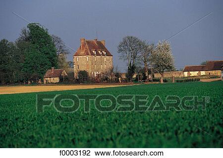 traditional dwelling, countryside, country, rural, field, house, landscape View Large Photo Image Stock Image - traditional dwelling, countryside, country, rural, field, house, landscape. Fotosearch