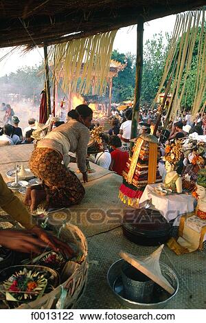 Stock Image - travel, travel exterior, open air, religion, Indonesia, Bali, South East Asia. Fotosearch