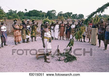 Stock Image - travel, travel exterior, open air, Africa, people, person. Fotosearch