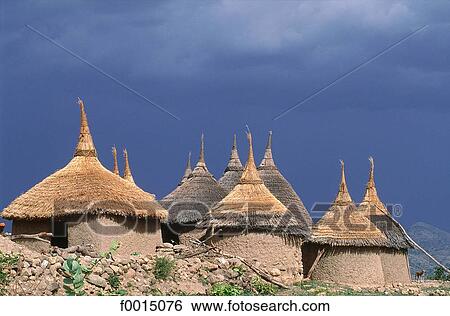 Stock Photograph - travel, travel exterior, open air, Africa, Central Africa, Cameroon, Mandara mountains. Fotosearch