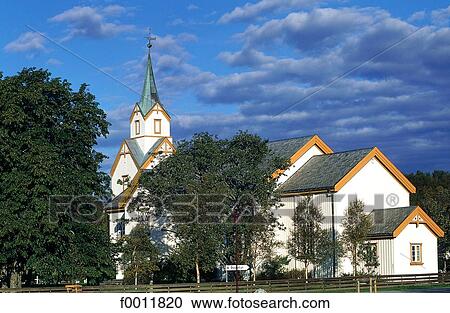 Stock Image - travel, travel Norway, Europe, exterior, open air, architecture. Fotosearch