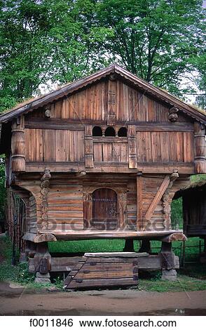 Stock Photograph - travel, travel Norway, Europe, exterior, open air, architecture. Fotosearch