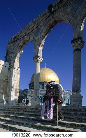 Stock Image - travel, travel religion, exterior, open air, Middle East, Israel, Jerusalem. Fotosearch