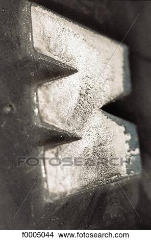 Picture - typography, font, letter, type, exterior, open air. Fotosearch