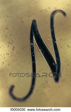 Stock Image - typography, font, letter, type, exterior, open air. Fotosearch