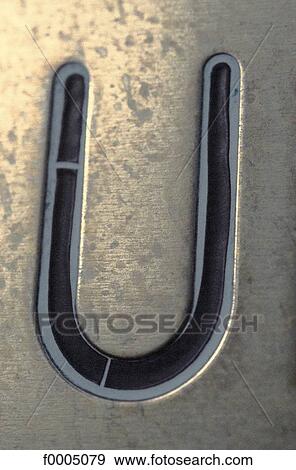 Stock Photo - typography, font, letter, type, exterior, open air. Fotosearch