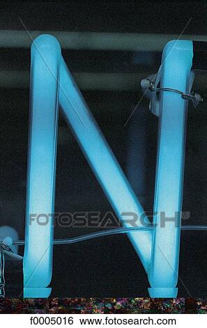 Stock Photograph - typography, font, letter, type, exterior, open air. Fotosearch